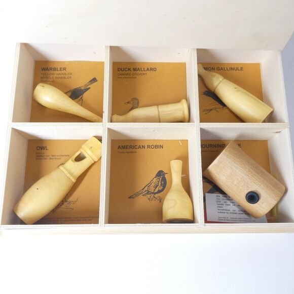 Bird Calls Set of 6 Western American Birds  Vol 2 Quelle Est Belle France 2006 - Picture 3 of 11